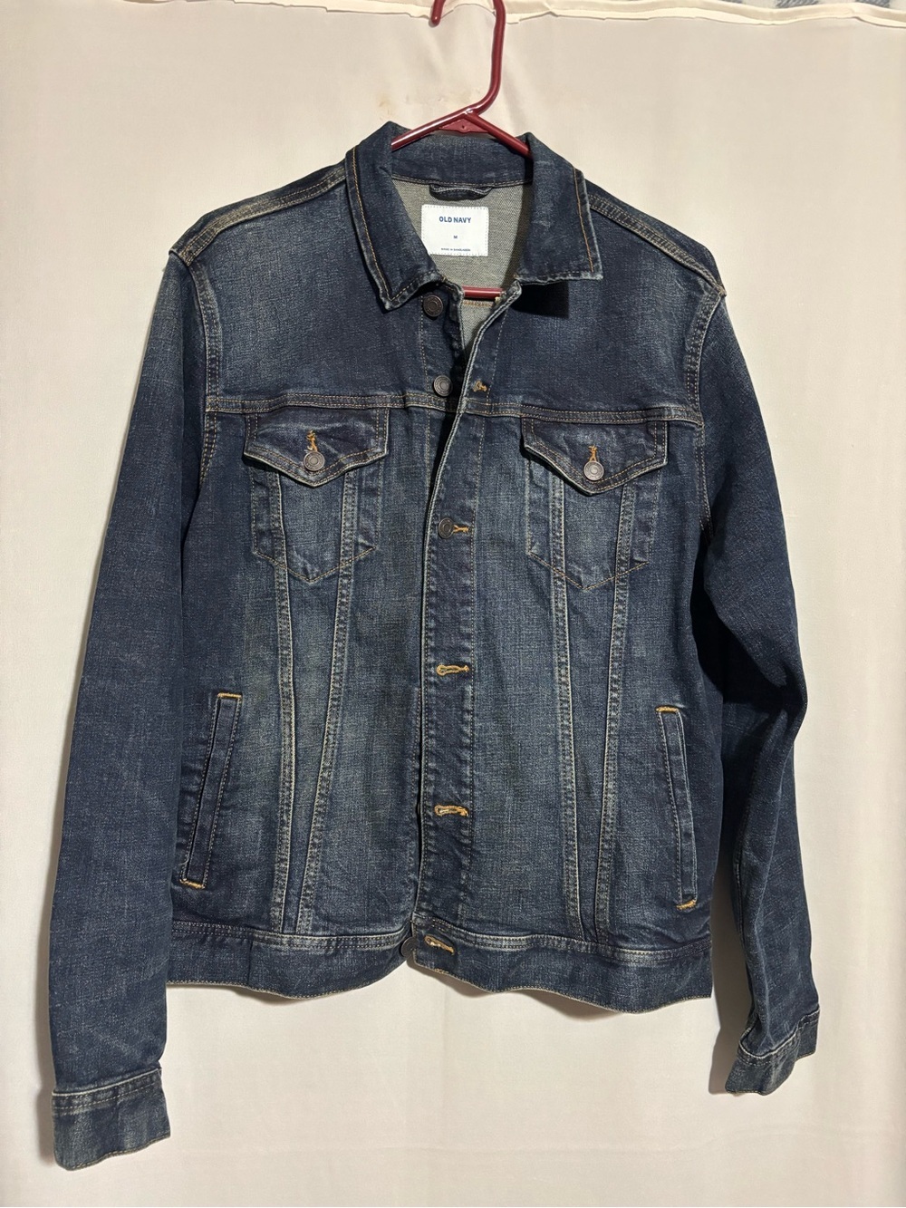 Old Navy Medium Dark Blue Denim Jacket